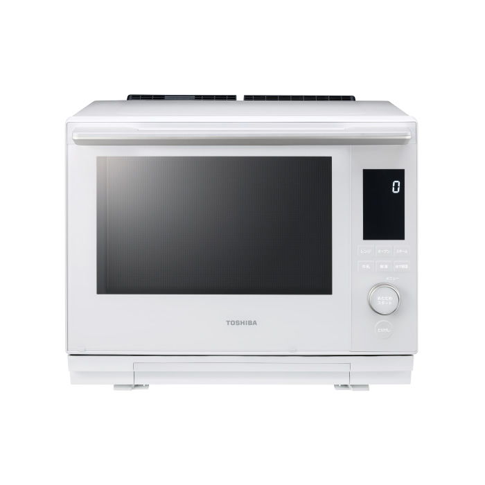 東芝 30L 過熱水蒸気オーブンレンジ 石窯ドーム ハイグレードモデル ER-D5000B-W グランホワイト ワイド＆フラット庫内 2段調理 ノンフライ調理 グリル調理 発酵 レンジ最高出力1000W 最高350℃【送料無料】【KK9N0D18P】