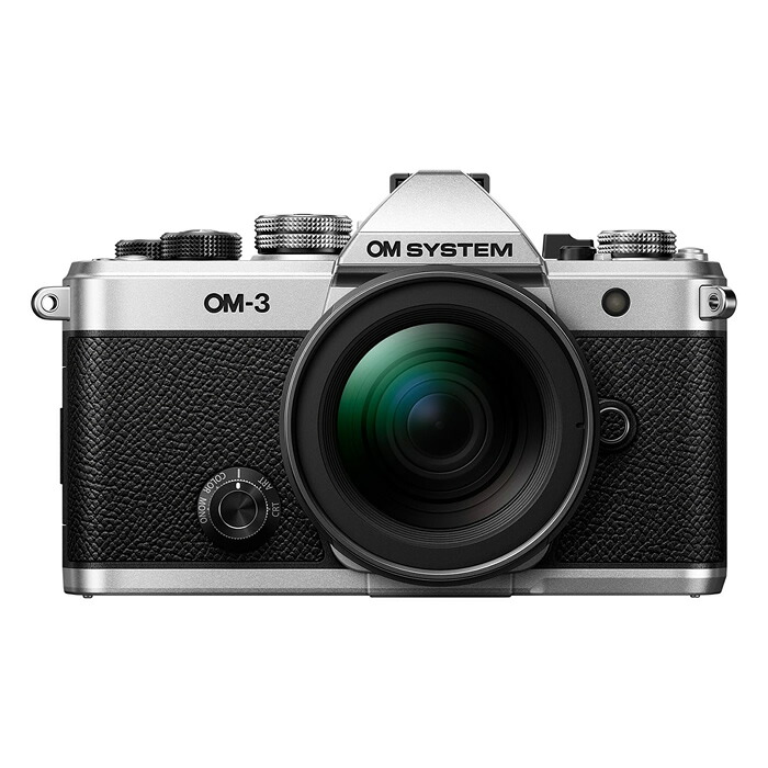 【最大2500円OFFクーポン配布中!5月29日10時まで】OM SYSTEM ミラーレス一眼カメラ OM-3 12-45mm F4.0 PROレンズキット シルバー OM-3-1245-LK-SLV OMデジタルソリューションズ オリンパス【送料無料】【KK9N0D18P】