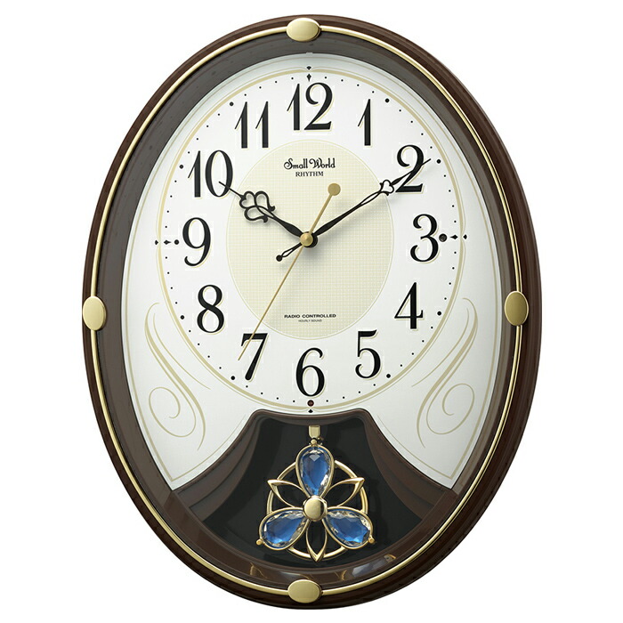 楽天市場】(あす楽) RHYTHM リズム時計 振り子時計 VIVANT ヴィバーン