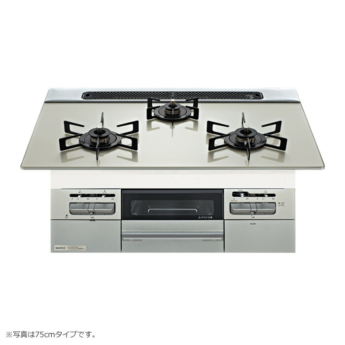 楽天市場】ノーリツ 都市ガス用 60cm天板ビルトインコンロ Mikke