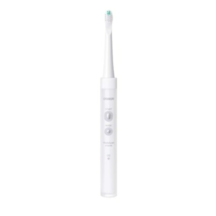 オムロン 音波式電動歯ブラシ 充電式 HT-B3190-W ホワイト スタンダードモデル OMRON 薄型コンパクトヘッドブラシ【送料無料】【KK9N0D18P】｜安心家電販売　ＰＣあきんど 7,560円