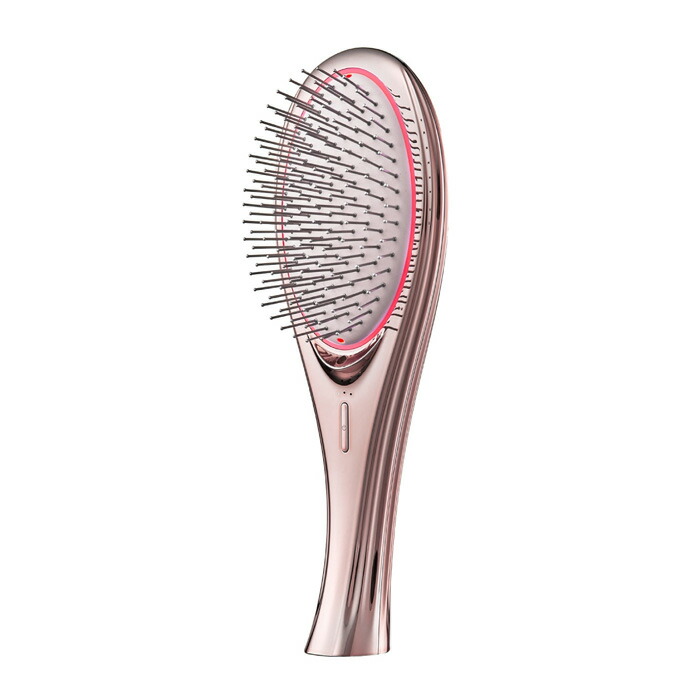 【最大2500円OFFクーポン配布中!5月29日10時まで】WAVEWAVE EMS Brush Air EMS搭載 クッションブラシ WH41-01-PG ピンクゴールド マイナスイオン マイクロカレント 頭皮 リフトケア 艶感 スタイリング 赤色LED ヘアブラシ【送料無料】【KK9N0D18P】