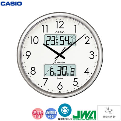 カシオ 電波 掛時計 ITM-650J-8JF 【送料無料】【KK9N0D18P】｜安心家電販売　ＰＣあきんど