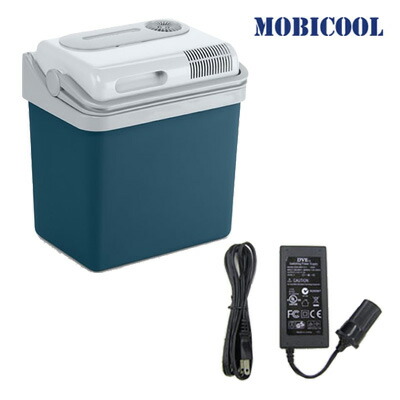 MOBICOOL ポータブルクーラーボックス 容量24L+AC DCアダプターセット P24DC-MPA-5012