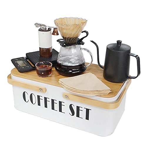 コーヒーミル　コーヒードリッパー　コーヒーケトル　コーヒーサーバー　スケール 楽天市場】SOTECHプアオーバーコーヒーメーカーセットコーヒー
