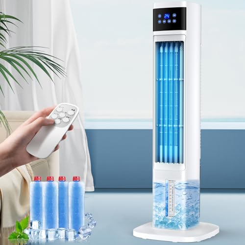 楽天市場】Eleeyak冷風機強力冷風扇【タワー型4個保冷バッグ】タワー