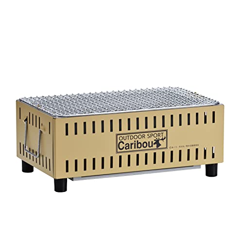 グリーンライフ(GREEN LIFE) 『ゆるキャン△』コラボ 日本製 バーベキュー BBQ 軽量 コンパクト卓上シチリン UC-350-YC(SB)画像