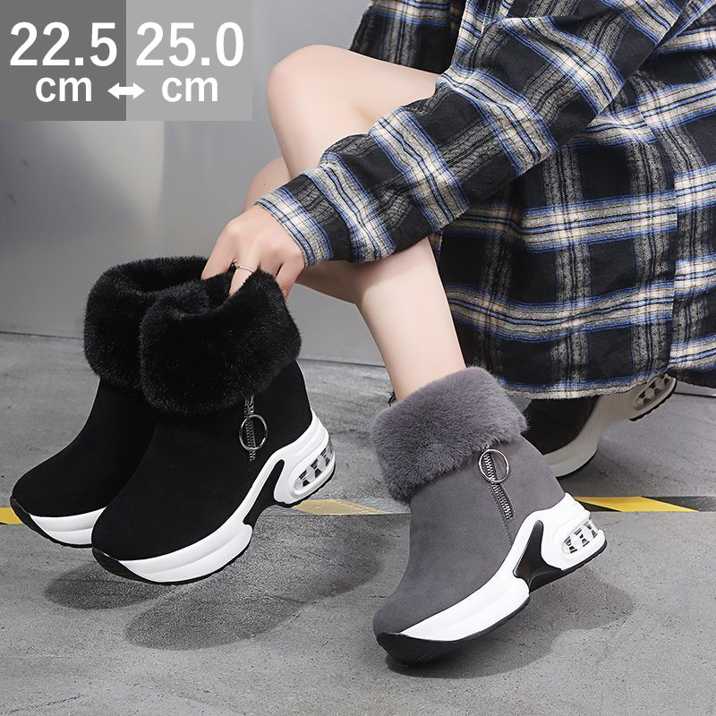 防寒靴 ムートンブーツ レディース ショートブーツ 厚底ブーツ スノーブーツ 秋冬 小さい 大きいサイズ 5cmヒール 3 5インヒール ボアブーツ ファーブーツ 防寒 撥水 裏起毛 冬 高品質 雪靴 プレゼント 送料無料 新品未使用