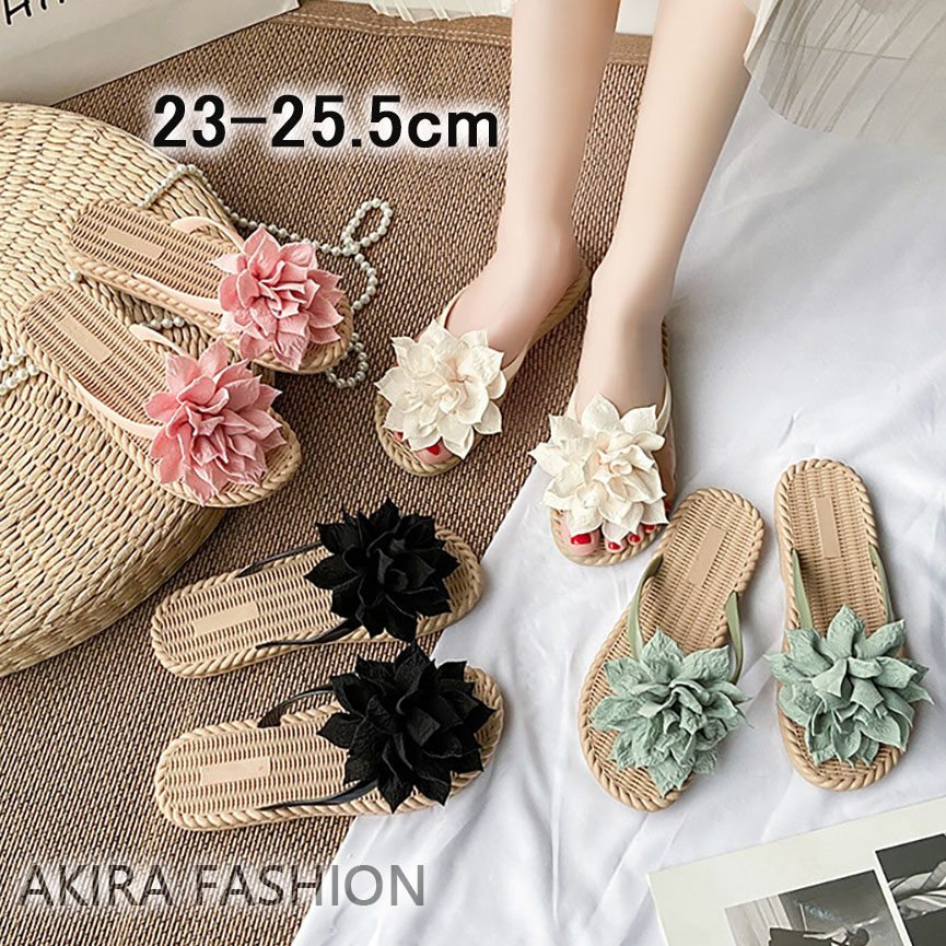 ぽんちゃん『ＣＩＮＺＩＡ ＳＯＦＴ』素敵な色合いの花びらサンダル！36 小桜模様の下駄風サンダル｜レディース靴の通販 shop kilakila