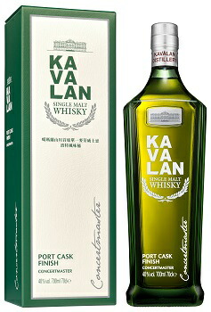 カバラン新 ポート カスク シングルモルト ウイスキー43%箱入り袋も 楽天市場】カバラン コンサートマスター シングルモルトウイスキー