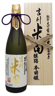 龍力　純米大吟醸米のささやき　吉川米田　720ml.ehnお届けまで10日ほどかかります｜あきさ