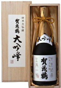 楽天市場】【送料無料】賀茂鶴 純米大吟醸 大吟峰 720ml 木箱入