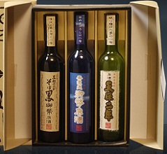 姫泉酒造 原酒三趣セット（麦焼酎、芋焼酎、そば焼酎）　500ml/3本.snb お届けまで20日ほどかかります