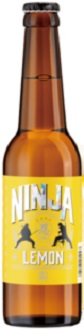忍者 レモンビール(NINJA LEMON)瓶 330ml/24本n (国産)|あきさ