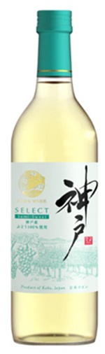神戸ワイン　　白　やや甘口　720ml/12本.hn.e｜あきさ