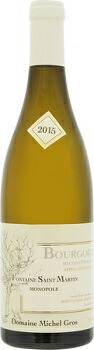 ミッシェル グロ オート コート ド ニュイ ブラン フォンテーヌ サン マルタン 2019年 白 750ml 12本MICHEL GROS HAUTES COTES DE NUITS BLANC FONTAINE ST MARTIN 885.e清涼感のあるアロマに酸と豊かなミネラル、口内に充実感が広がるリッチなワイン。