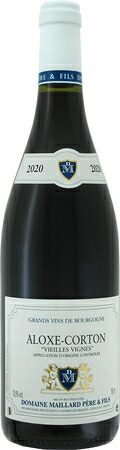 マイヤール　アロース　コルトン 2020　赤　750ml.e MAILLARD　ALOXE CORTON 171 8,836円