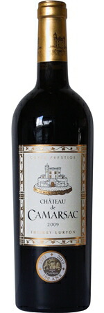 シャトー　ド　カマルサック　プレステージュ　2016年　赤　750ml/12本 CHATEAU DE CAMARSAC　PRESTIGE2508 最良区画のキュヴェ。スパイスやトースト香を感じる濃厚でエレガントな香り。タンニンはきめ細かく、ふくらみのある味わい。 27,624円