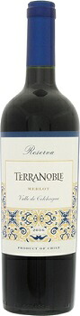 テラノブレ　メルロ レゼルバ　2021年　赤 750ml/12本 TERRANOBLE　MERLOT RESERVA.554e高貴なメルロのもつエレガントな風味を充分に引き出した、完熟プラムの味わいのコクのあるワインです。最近注目のカルメネール｜あきさ