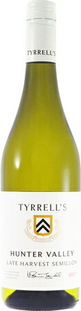 ティレルズ　ハンターヴァレー　レイト　ハーベスト　セミヨン（ＳＣ） 2021年　白　750ml/12本.e TYRRELL'S　HUNTER VALLEY LATE HARVEST SEMILLON 854