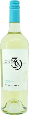 ライン　39ソーヴィニヨンブラン　（ＳＣ） 　2023年　白　750ml/12本LINE 39　SAUVIGNON BLANC.2759e 商品名の39はカリフォルニア州の中心を通る北緯39度を意味。柑橘系のアロマ豊かなバランス良いワイン。｜あきさ