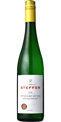 シュテッフェントリッテンハイマー アポテーケ リースリング カビネット（SC)白　750ml/12本mxTrittenheimer Apotheke Riesling Kabinett643569｜あきさ