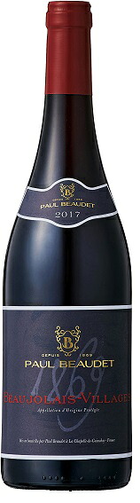 ポール・ボーデボージョレ・ヴィラージュ 赤 750ml/12本mx Beaujolais-Villages654728|あきさ
