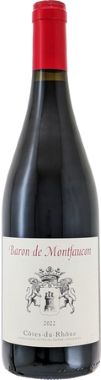 バロン　ド　モンフォーコン　コート　デュ　ローヌ　ルージュ 2022年　赤　750ml/12本.e BARON DE MONTFAUCON　COTES DU RHONE ROUGE 608