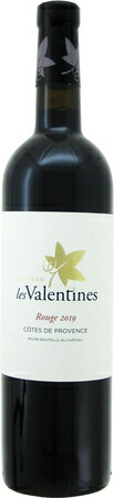 シャトー　レ　ヴァレンタイン　ルージュ　2019年　赤　750ml/12本 CHATEAU LES VALENTINES　ROUGE.341品種はグルナッシュ、シラーなど４品種。１０ヵ月の樽熟を経て骨組みのしっかりした味わいに仕上げた一本。