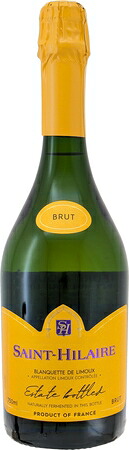 シュール　ダルク　　サンティレール　ブリュット　ＮＶ　白泡 　750ml/12本 SIEUR D’ARQUES　SAINT-HILAIRE BLANQUETTE DE LIMOUX BRUT.178フランス最古の発泡ワイン「ブランケットドリムー」発祥のサンティレール修道院に由来する、やさしい味わい…