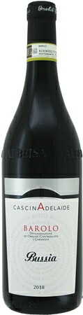 カッシーナ　アデライデ　バローロ　ブッシア2018　赤　750ml.eCASCINA ADELAIDE　BAROLO BUSSIA 641｜あきさ