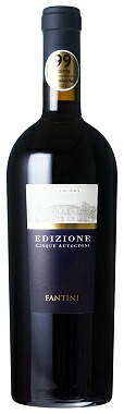 エディツィオーネ　チンクエ　アウトークトニ 赤　750ml/12本.inb381 Edizione Cinque Autoctoni 北海道・九州・沖縄・（離島は別途追加）送料がかかります 代引き不可、ギフト不可、キャンセル不可商品です