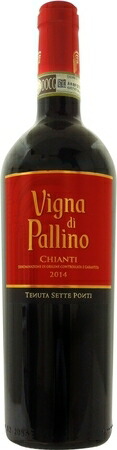 セッテ　ポンティ　ヴィーニャ　ディ　パリーノ 2022年　赤 750ml/12本 SETTE PONTI　VIGNA DI PALLINO157　樽を使わずセメントタンクを使用。サンジョヴェーゼの果実味を生かした伝統的なスタイルの赤ワイン・標高２５０ｍ・樹齢２０～３０年 18,553円