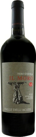 ヴァッレ　デラカーテ　　イル　モロ 2018年 赤 750ml/12本VALLE DELL&rsquo;ACATE　IL MORO.2504eシチリア最高の品種の１つ、ネロダーウ゛ォラのもつ可能性を最大限に引き出したワインです。きめ細かで滑らかな飲み心地が楽しめます。ステンレスタンク発酵、瓶熟９～１２ヶ月｜あきさ