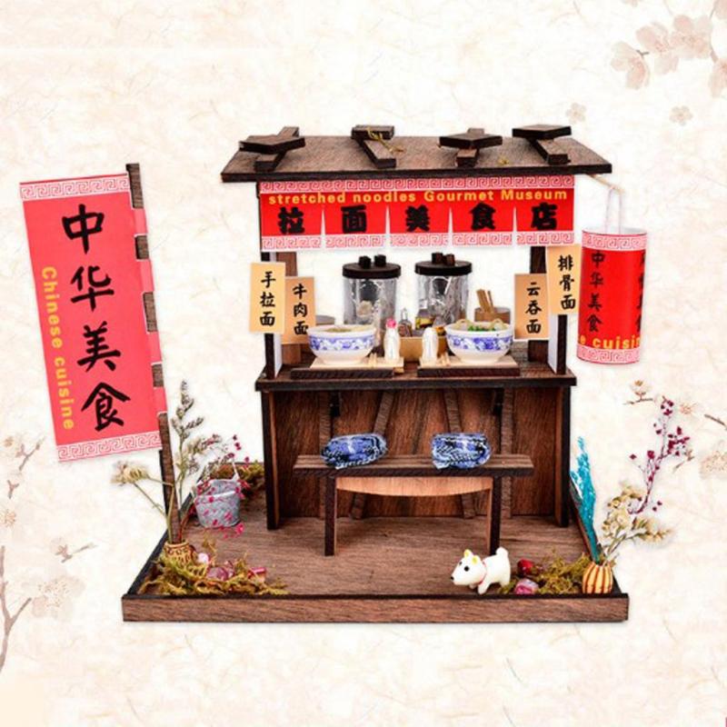 (未使用･未開封品)　ビリー 手作りドールハウスキット 昭和屋台キット ラーメン屋 8535 tu1jdyt ミニチュア キット 手づくりキット / BILLY(ビリー) 昭和屋台