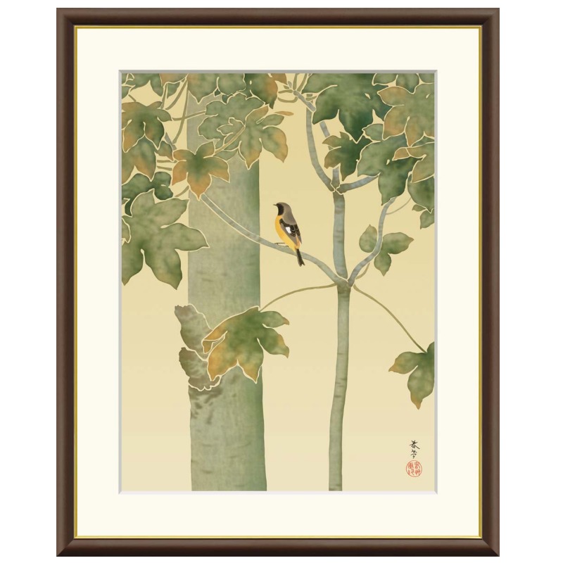 楽天市場】絵画 日本の名画 黒き猫 菱田春草 額入り インテリア