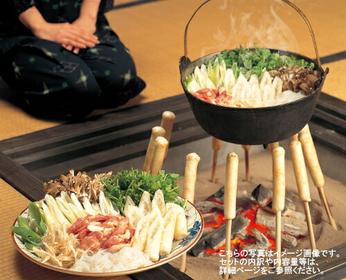 きりたんぽ鍋 3人前セット【タンポヤ林】<br>【産地直送・送料込！】代引き不可<br>