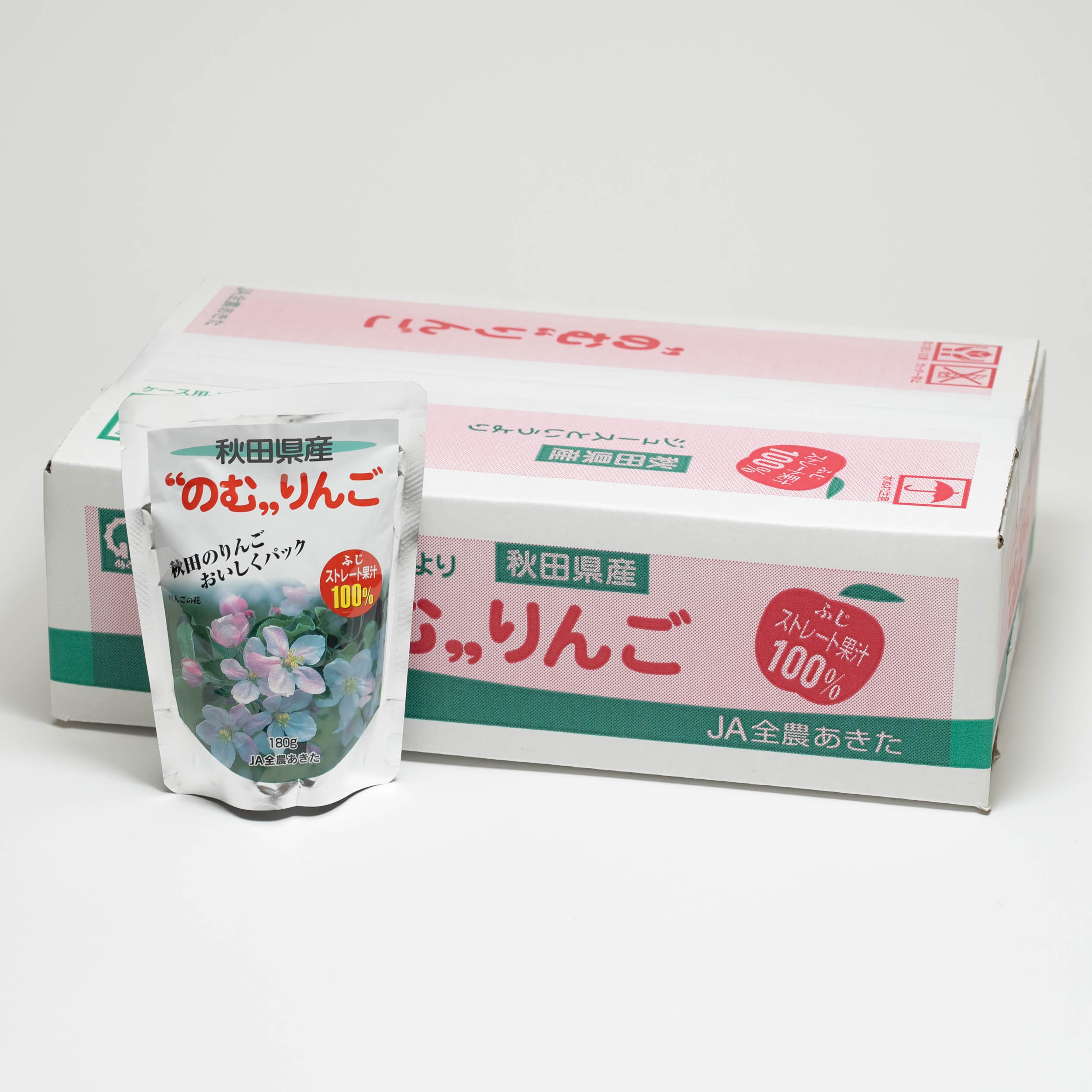 残1セット　秋田産　りんごジュース　6箱（120袋入り）送料込み【品種はつがる】 imgrc0098820628.jpg