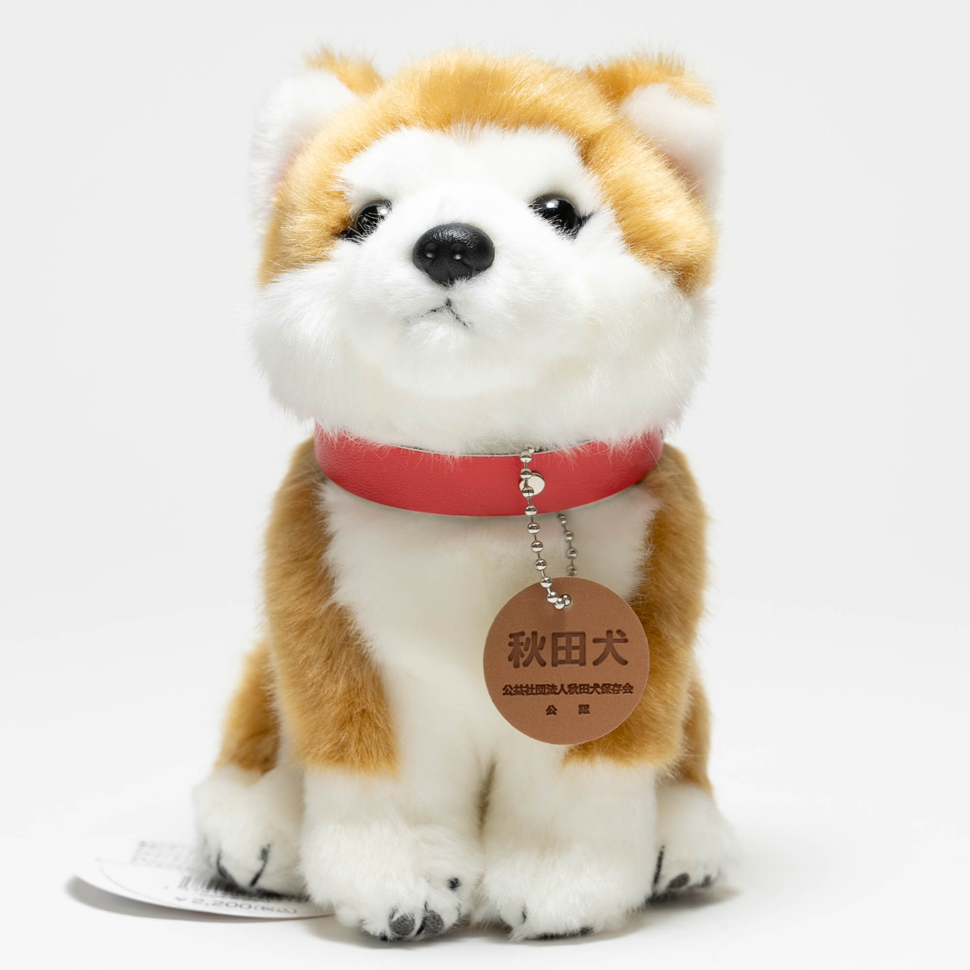 楽天市場】公益社団法人秋田犬保存会秋田犬マサルぬいぐるみ 座りL