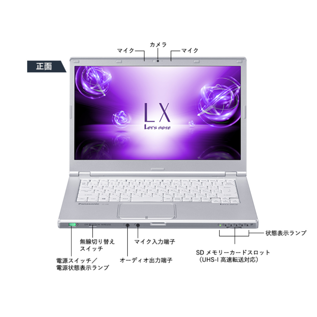 中古 ノートパソコン Panasonic Let's Note CF-LX5 レッツノート