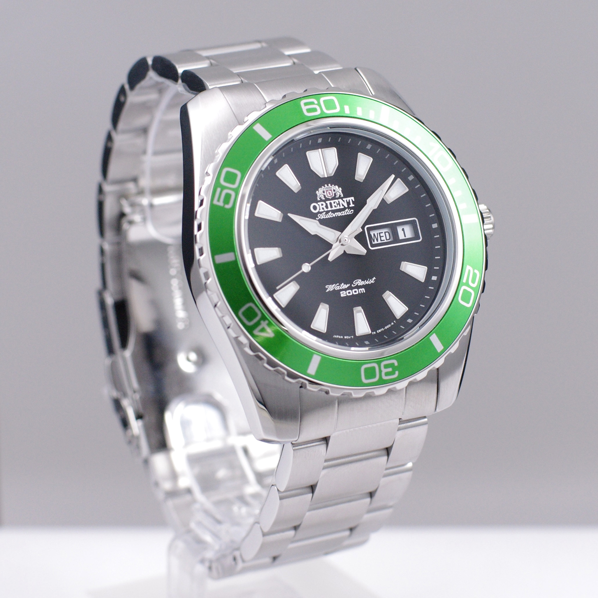 【楽天市場】オリエント ORIENT 腕時計 自動巻き "MAKO XL" マコ 海外モデル 200M防水 グリーン FEM75003B9