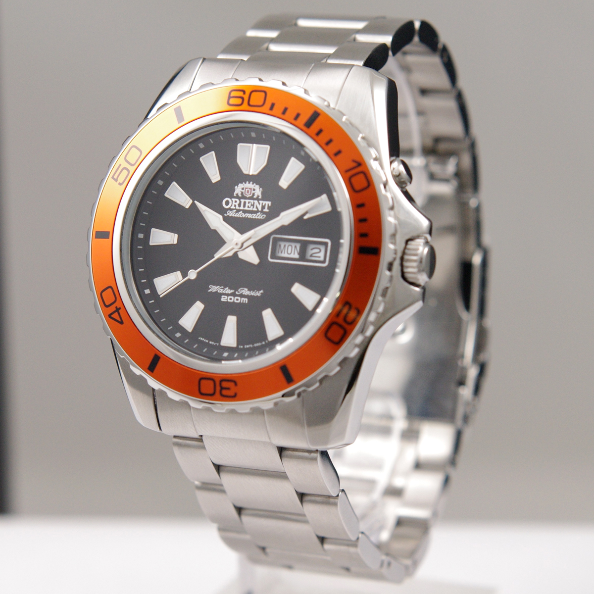 【楽天市場】オリエント ORIENT 腕時計 自動巻き "MAKO XL" マコ 海外モデル 200M防水 オレンジ FEM75004B9