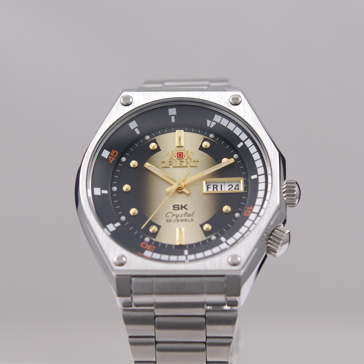 【楽天市場】オリエント ORIENT 腕時計 SKモデル AUTOMATIC 自動巻き(手巻付き) 海外モデル ゴールド RA