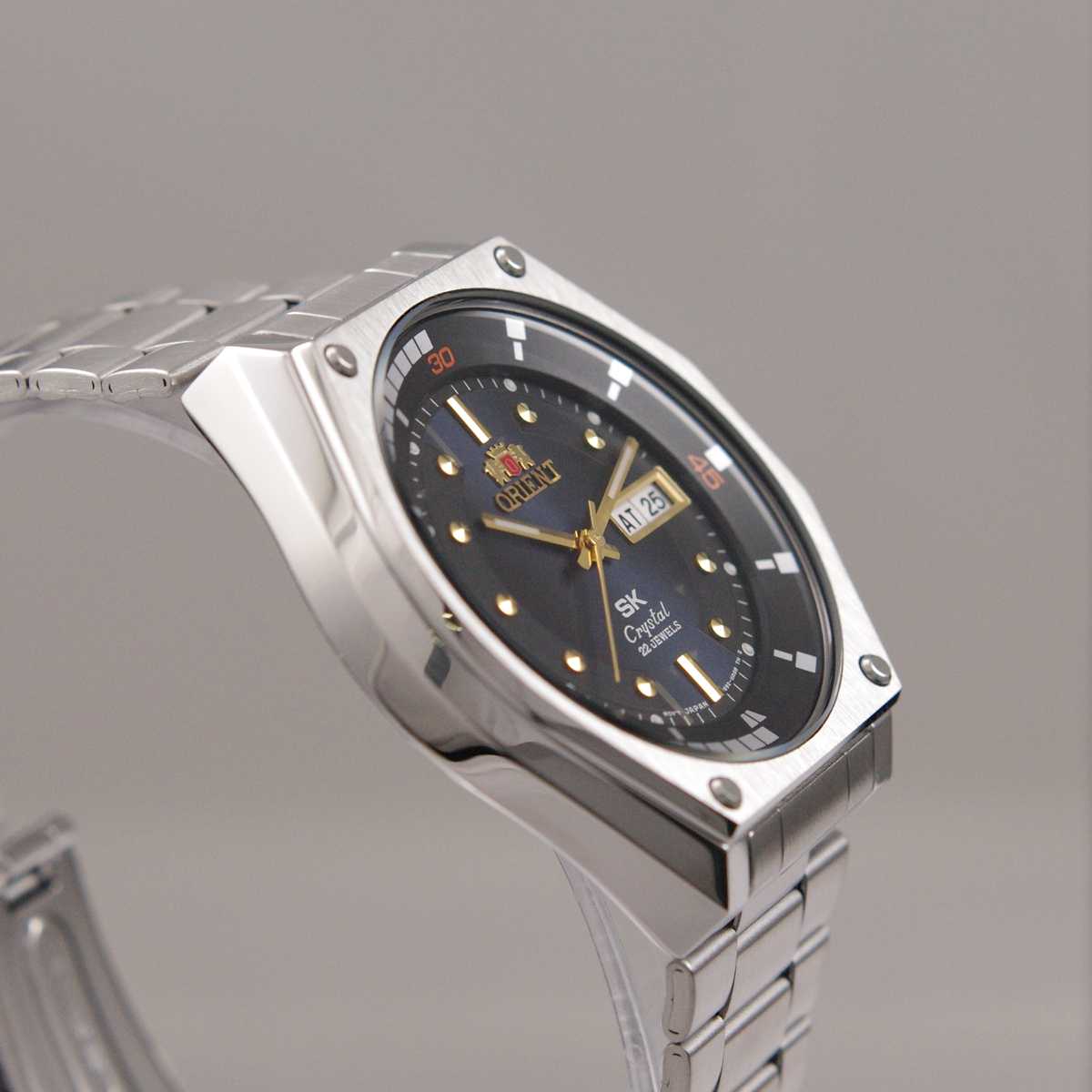 【楽天市場】オリエント ORIENT 腕時計 SKモデル AUTOMATIC 自動巻き(手巻付き) 海外モデル ネイビー RA