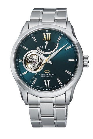 東洋 ORIENT ウォッチ ORIENTSTAR 東洋はやりっ児 機械類式 自動小銃巻(手巻付き添い人) 空蝉スケルトン 緑であること RK-AT0003E メンズ 国内置き目品