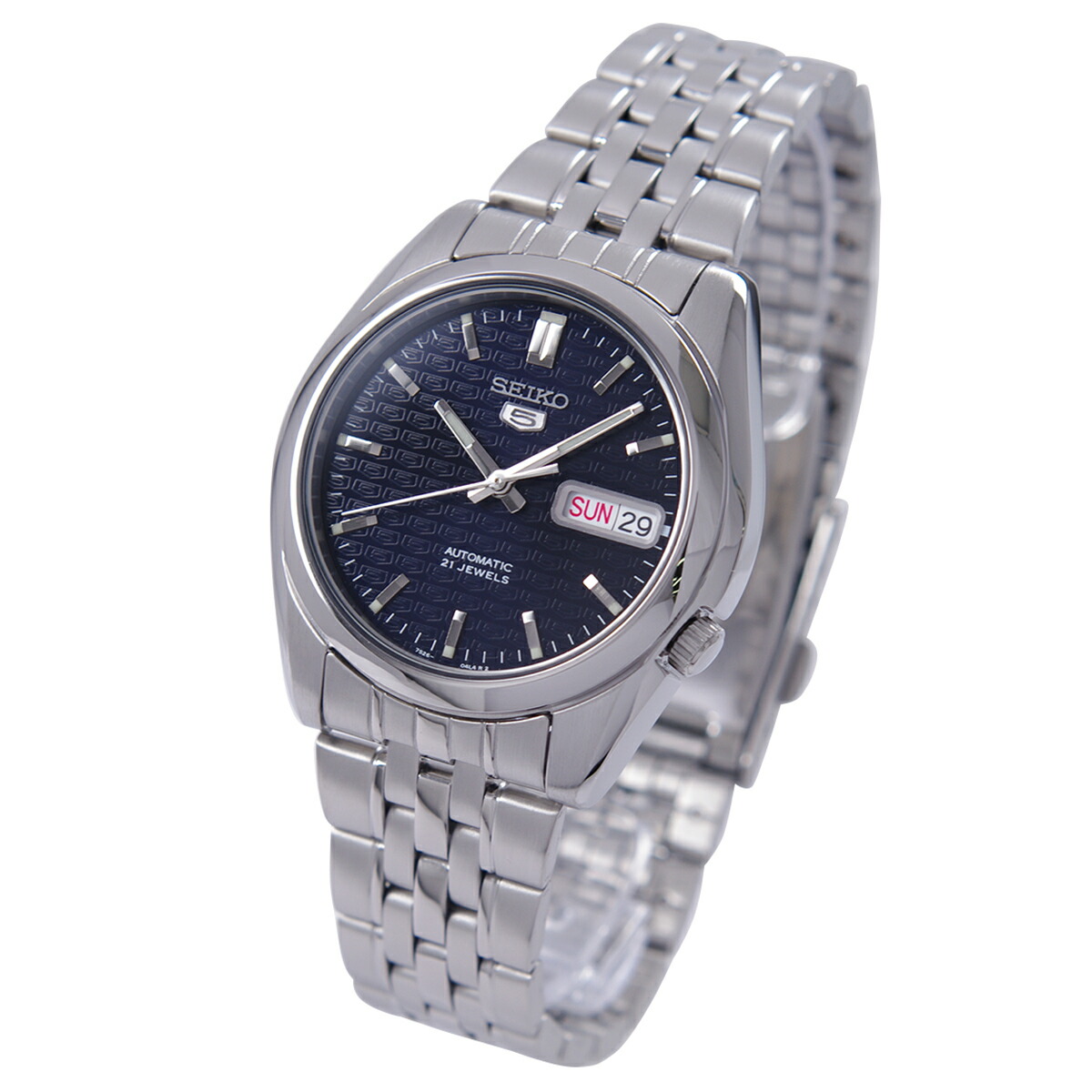 SEIKO ファイブ 自動巻き 腕時計 黒文字盤　海外モデル　SNKL55K1 Seiko 5 セイコー SEIKO 腕時計 海外モデル 自動巻き ブラック