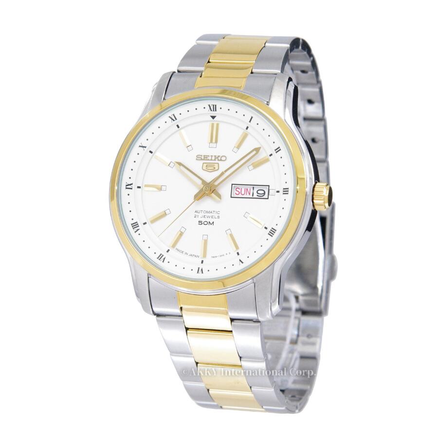【美品】希少品 セイコー SEIKO 腕時計 ゴールド　SNY348J1 セイコー SEIKO 5 腕時計 海外モデル 自動巻き 日本製 ドレス
