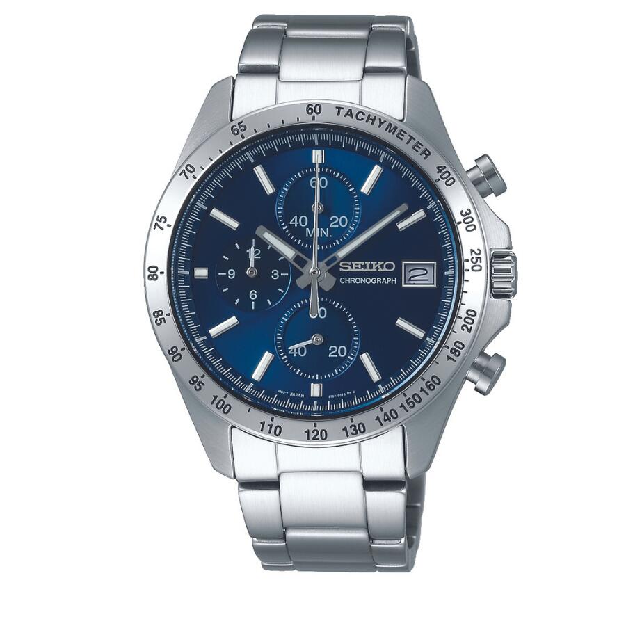 SEIKO クロノグラフ 腕時計 ブルー/ブラック　SBTR027 SEIKO SELECTION 新品正規品『SEIKO SELECTION』セイコー