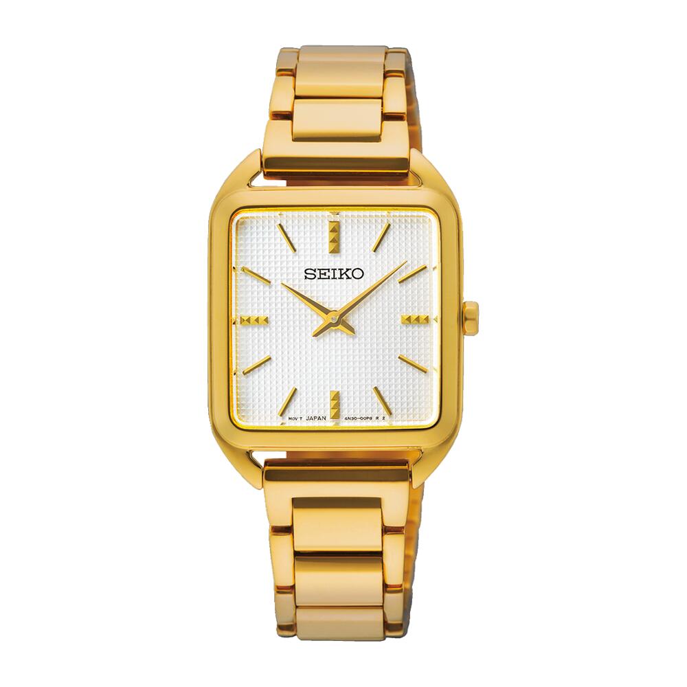 【4月20日限定★抽選で最大100%Pバック(要エントリー/24時間限定)】セイコー SEIKO 腕時計 クォーツ 海外モデル ゴールド レディース SWR078P1［逆輸入品］