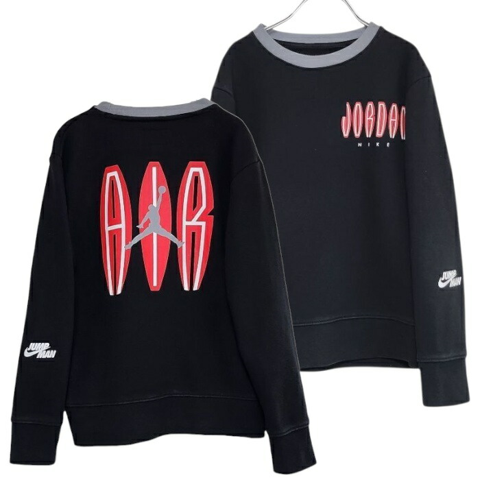 【ジョーダン】ナイキ　ワンポイント刺繍　ジャンプマン　スウェット　レッド　Ｍ☆ 楽天市場】90's Nike Air Jordan Sweat M / ナイキ ジョーダン